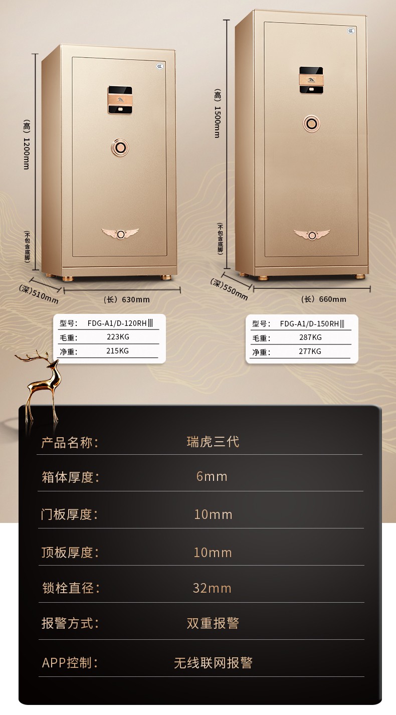 瑞虎RHIII：指纹包管箱